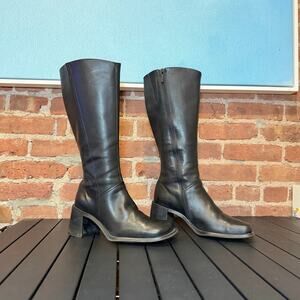 Vintage 90’s Chunky Knee-High Vera Boots